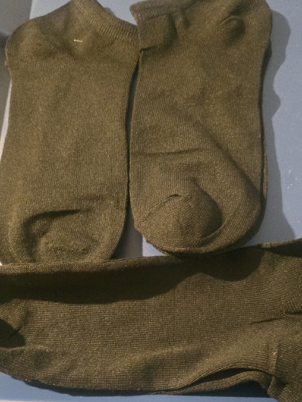 Buy a pair of socks for $50 Spin the wheel. Chance 2 win a LV EUC Wallet. - Picture 3 of 3